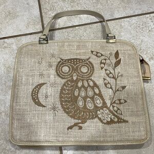 Vintage Stefan Falk & Father Owl Jewel Boutique Handbag Kit Missing Jewels mod